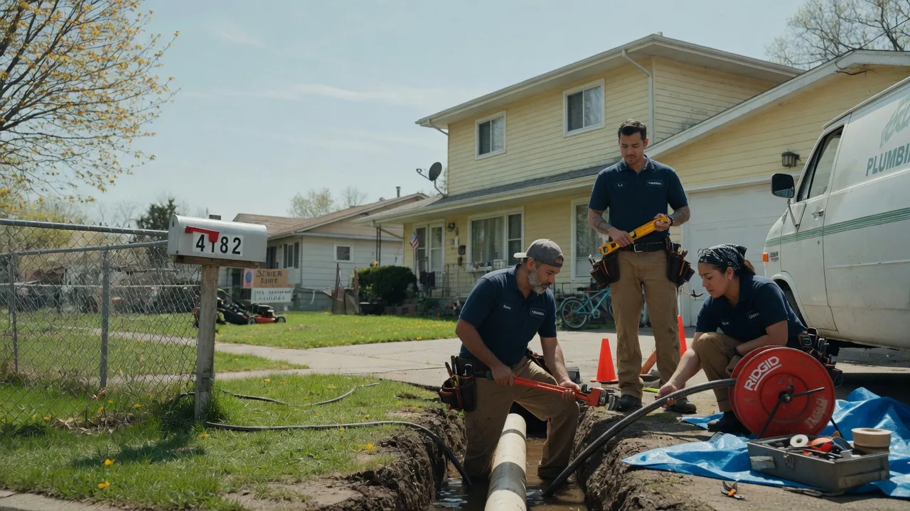 Gas Line Repair in Cottage Hills, IL near me